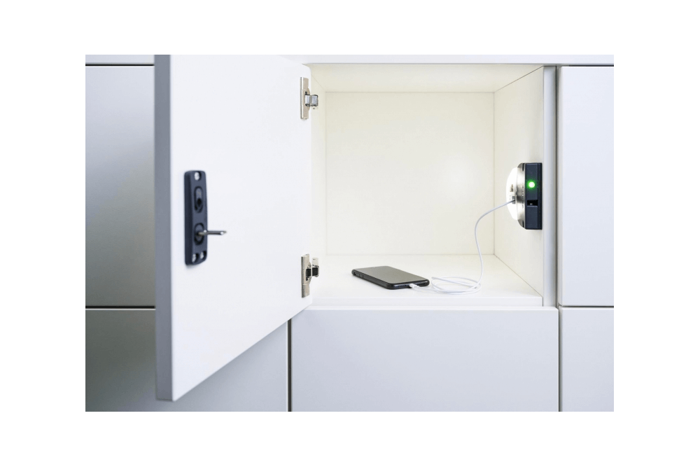 Elektronické zámky u skříňky